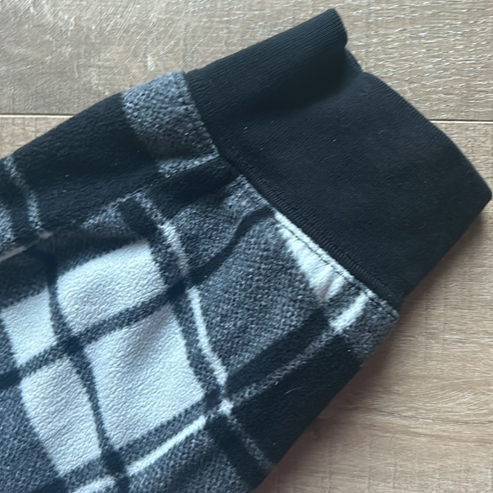 🪩black and white plaid pajama pants - Picture 5 of 5